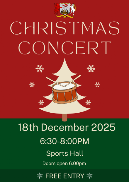 Christmas Concert - Thursday 18th December 2025