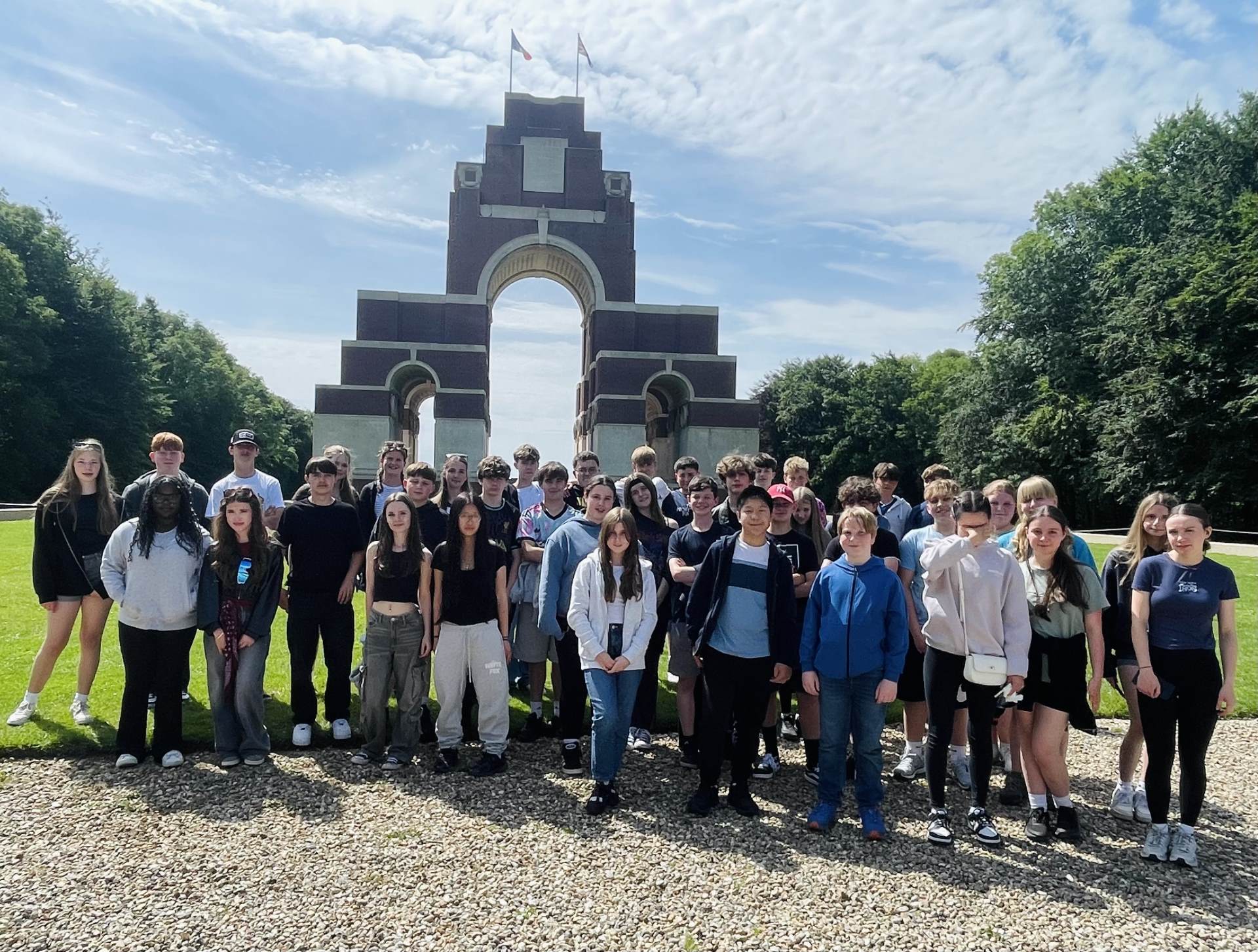 History Department WWI Battlefields Trip