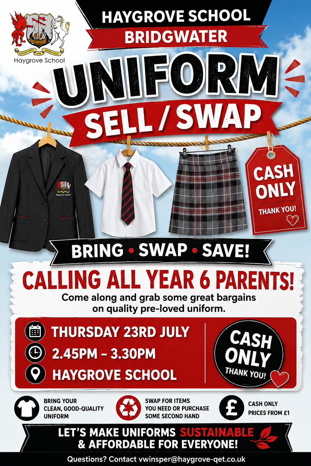 Year 6 Uniform Event